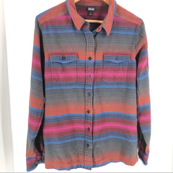 Patagonia Tops - Patagonia Women's Long-Sleeved Fjord Flannel Shirt